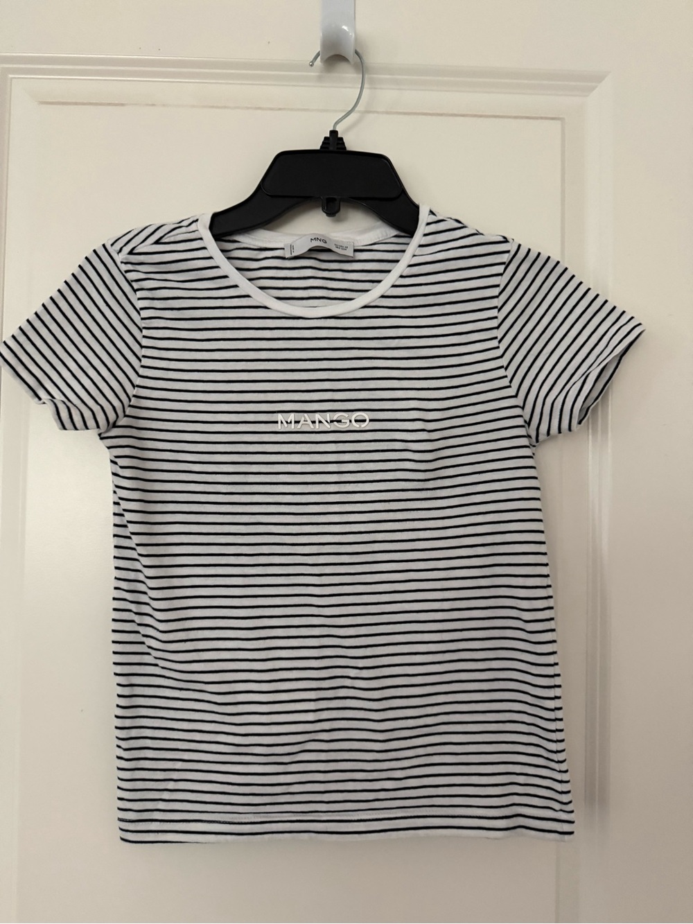 MANGO Striped Women’s Stretch Tee